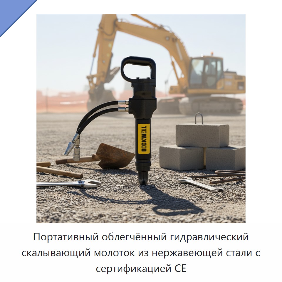 Портативный облегчённый гидравлический скалывающий молоток из нержавеющей стали с сертификацией CE — Прочие гидравлические инструменты