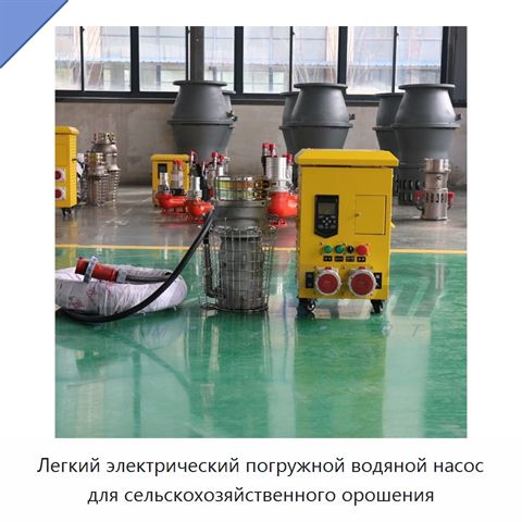 Легкий электрический погружной водяной насос для сельскохозяйственного орошения