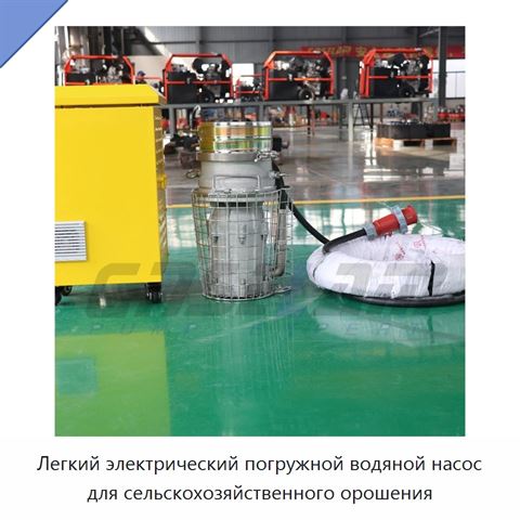 Легкий электрический погружной водяной насос для сельскохозяйственного орошения