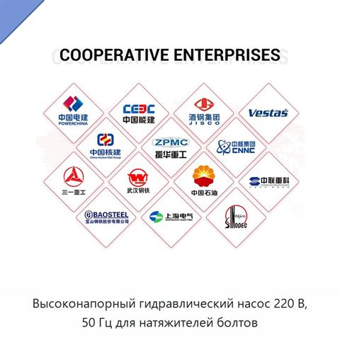 Высоконапорный гидравлический насос 220 В, 50 Гц для натяжителей болтов