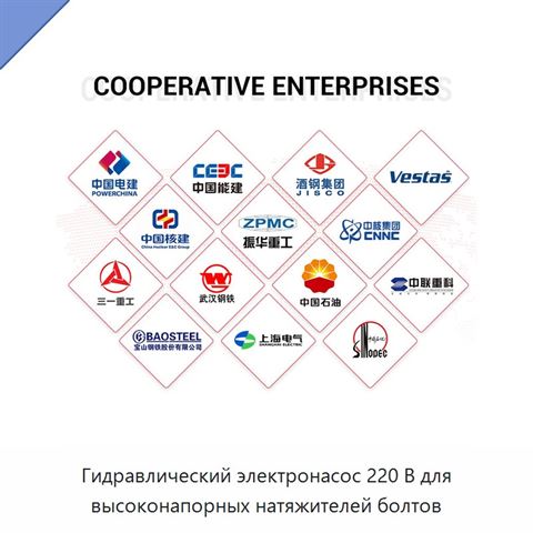 Гидравлический электронасос 220 В для высоконапорных натяжителей болтов