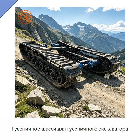 Гусеничное шасси для гусеничного экскаватора