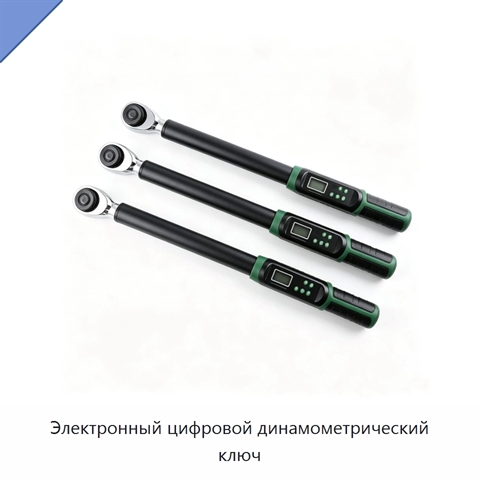 Электронный цифровой динамометрический ключ