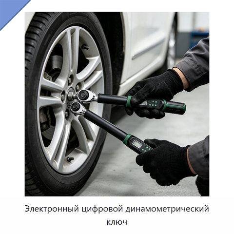 Электронный цифровой динамометрический ключ