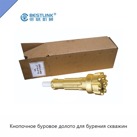 Кнопочное буровое долото для бурения скважин