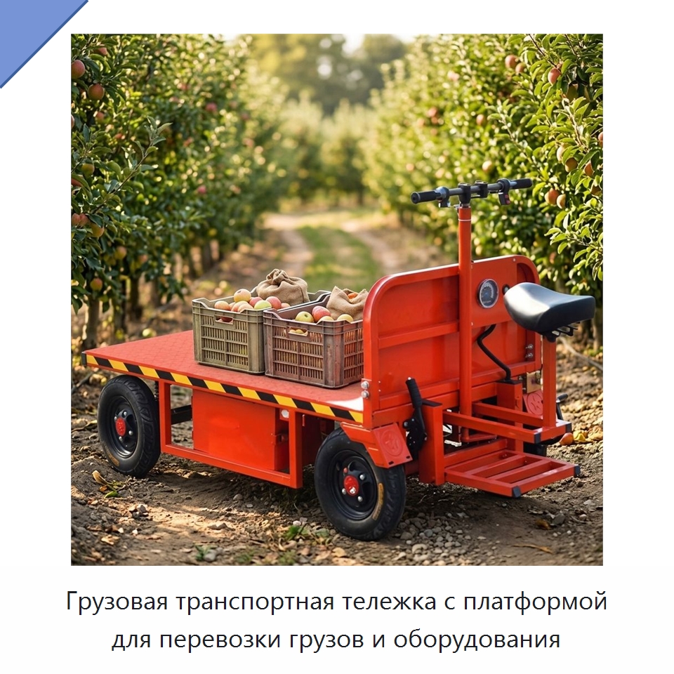 Грузовая транспортная тележка с платформой для перевозки грузов и оборудования — Ручные грузовые тележки