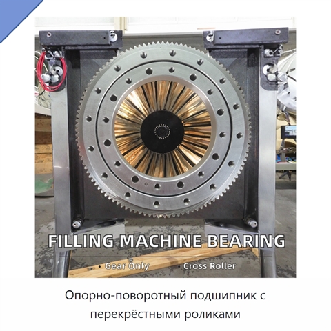 Опорно-поворотный подшипник с перекрёстными роликами