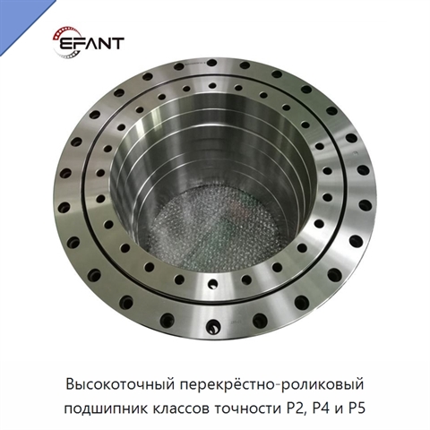 Высокоточный перекрёстно-роликовый подшипник классов точности P2, P4 и P5