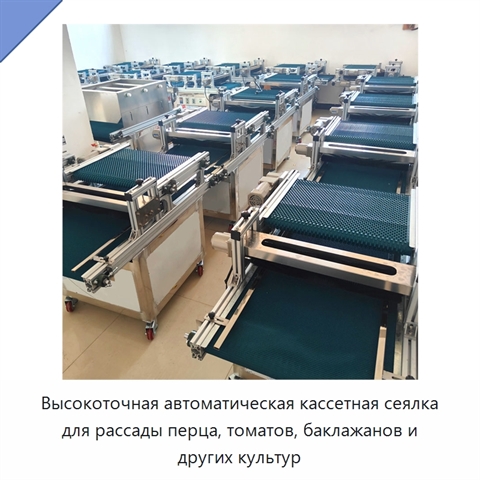 Высокоточная автоматическая кассетная сеялка для рассады перца, томатов, баклажанов и других культур