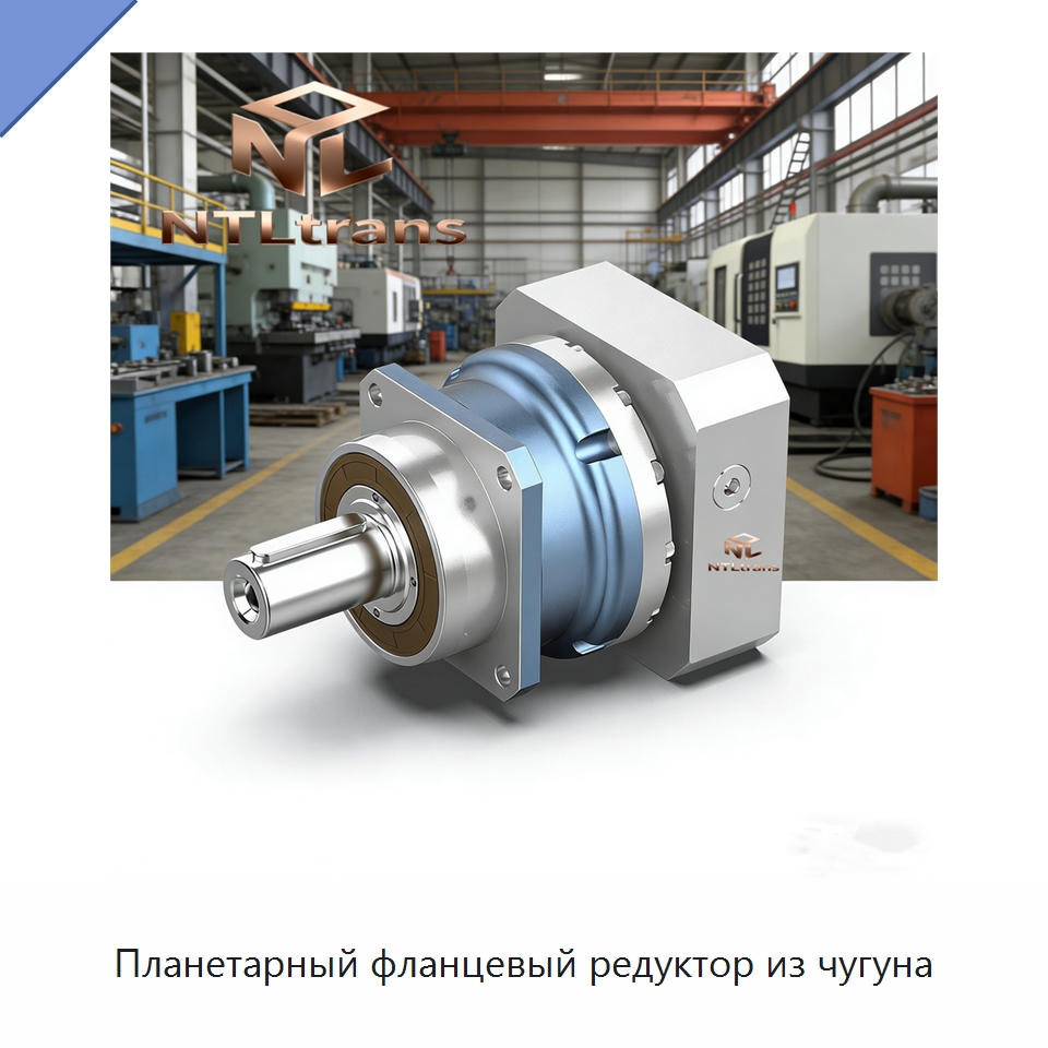 Планетарный фланцевый редуктор из чугуна — Редукторы