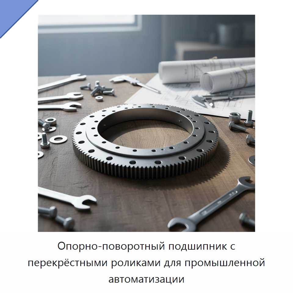Опорно-поворотный подшипник с перекрёстными роликами для промышленной автоматизации — Опорно-поворотные подшипники