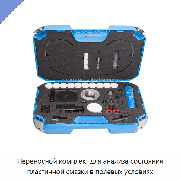 Переносной комплект для анализа состояния пластичной смазки в полевых условиях — Специальные принадлежности для подшипников