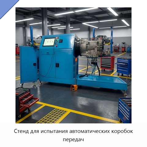 Стенд для испытания автоматических коробок передач