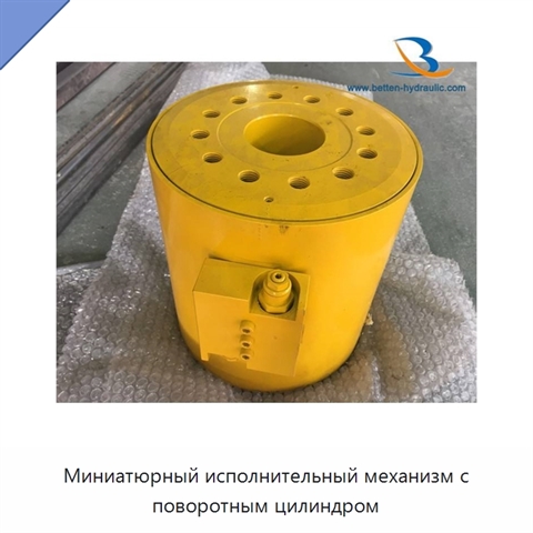 Миниатюрный исполнительный механизм с поворотным цилиндром