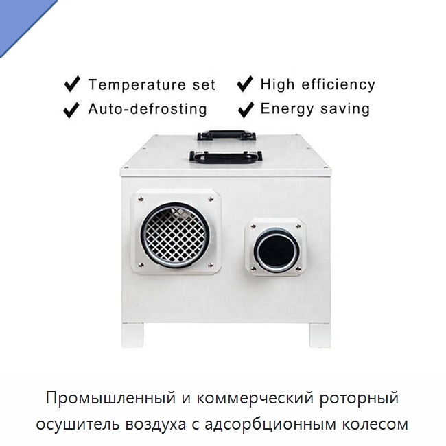 Промышленный и коммерческий роторный осушитель воздуха с адсорбционным колесом