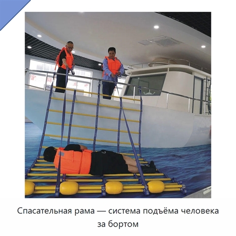 Спасательная рама — система подъёма человека за бортом