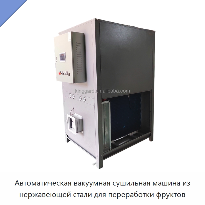 Автоматическая вакуумная сушильная машина из нержавеющей стали для переработки фруктов