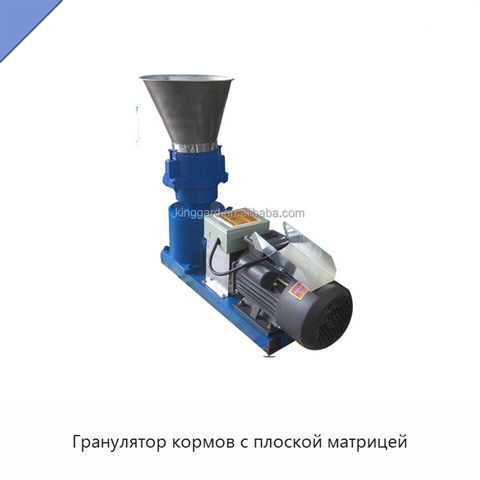 Гранулятор кормов с плоской матрицей