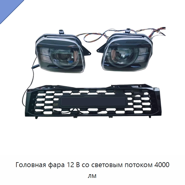 Головная фара 12 В со световым потоком 4000 лм — Светодиодные фары головного света