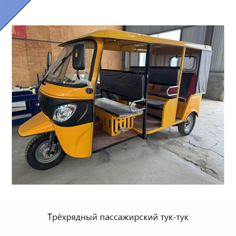 Трёхрядный пассажирский тук-тук
